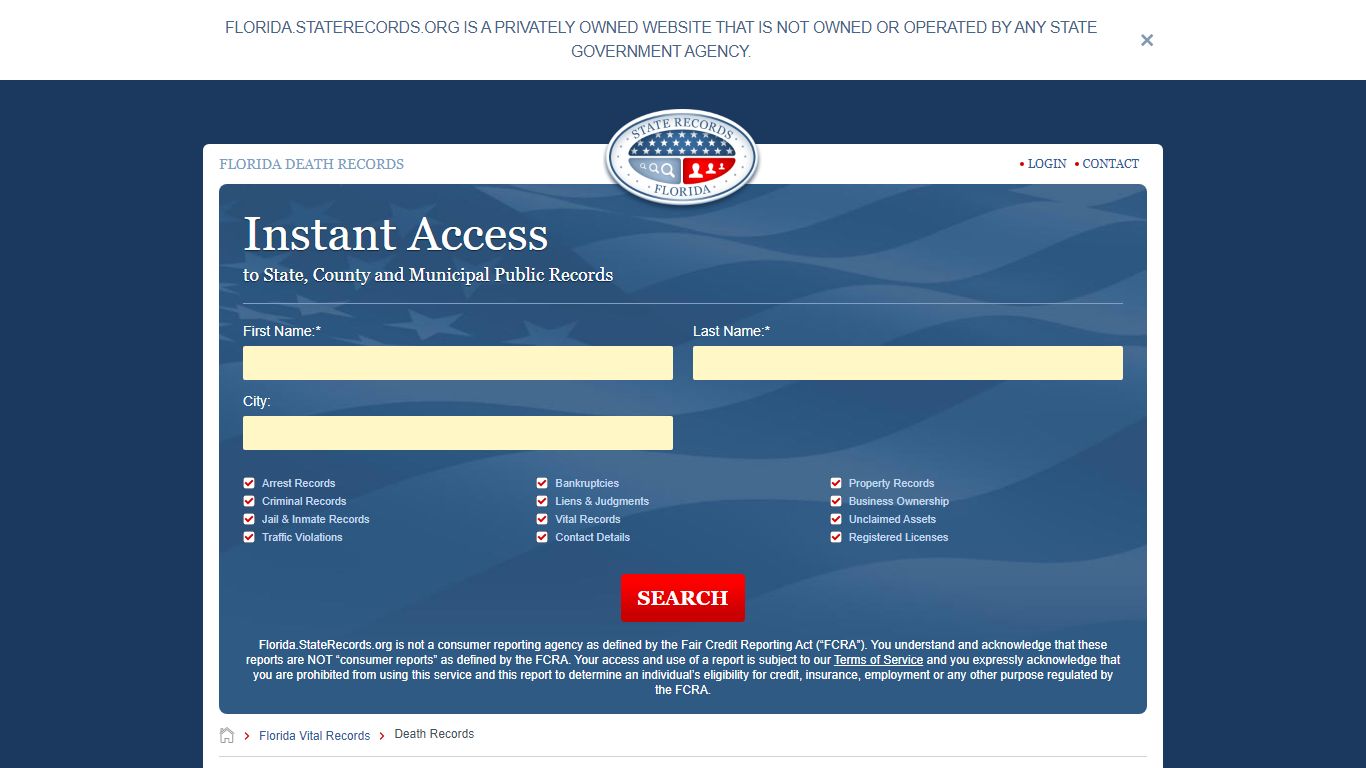 How to Find Florida Death Records | StateRecords.org